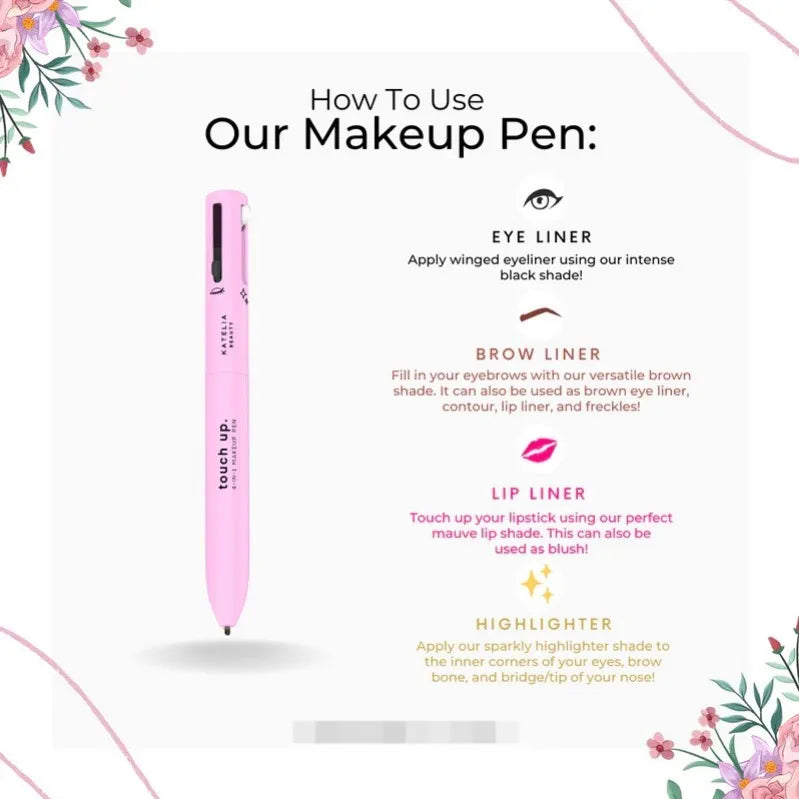 ChicBlend All-in-One Glam Pen (Eye Liner, Brow Liner, Lip Liner & Highlighter), with Free Home Delivery