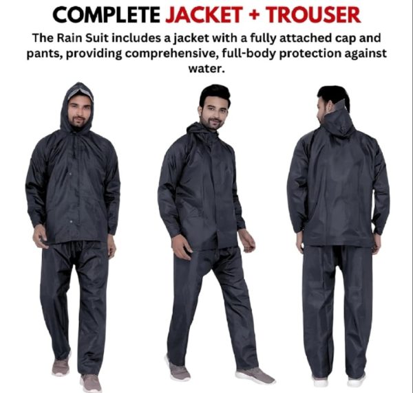 Luxury Waterproof Rainwear Set – Elegant All-Weather Protection for Men & Women