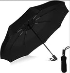 Elegant Windproof Travel Umbrella with Luxury Waterproof Case – Stylish Compact Protection
